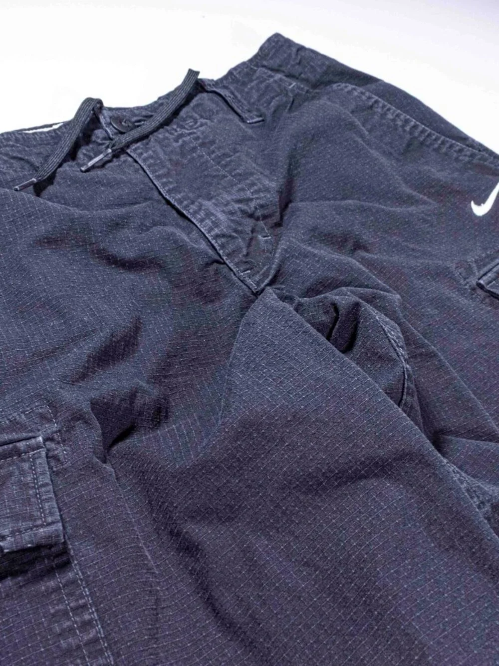 NIKE SB Kearny Cargo Pants Black Ripstop FD0401-010 Mens Medium Skate Streetwear
